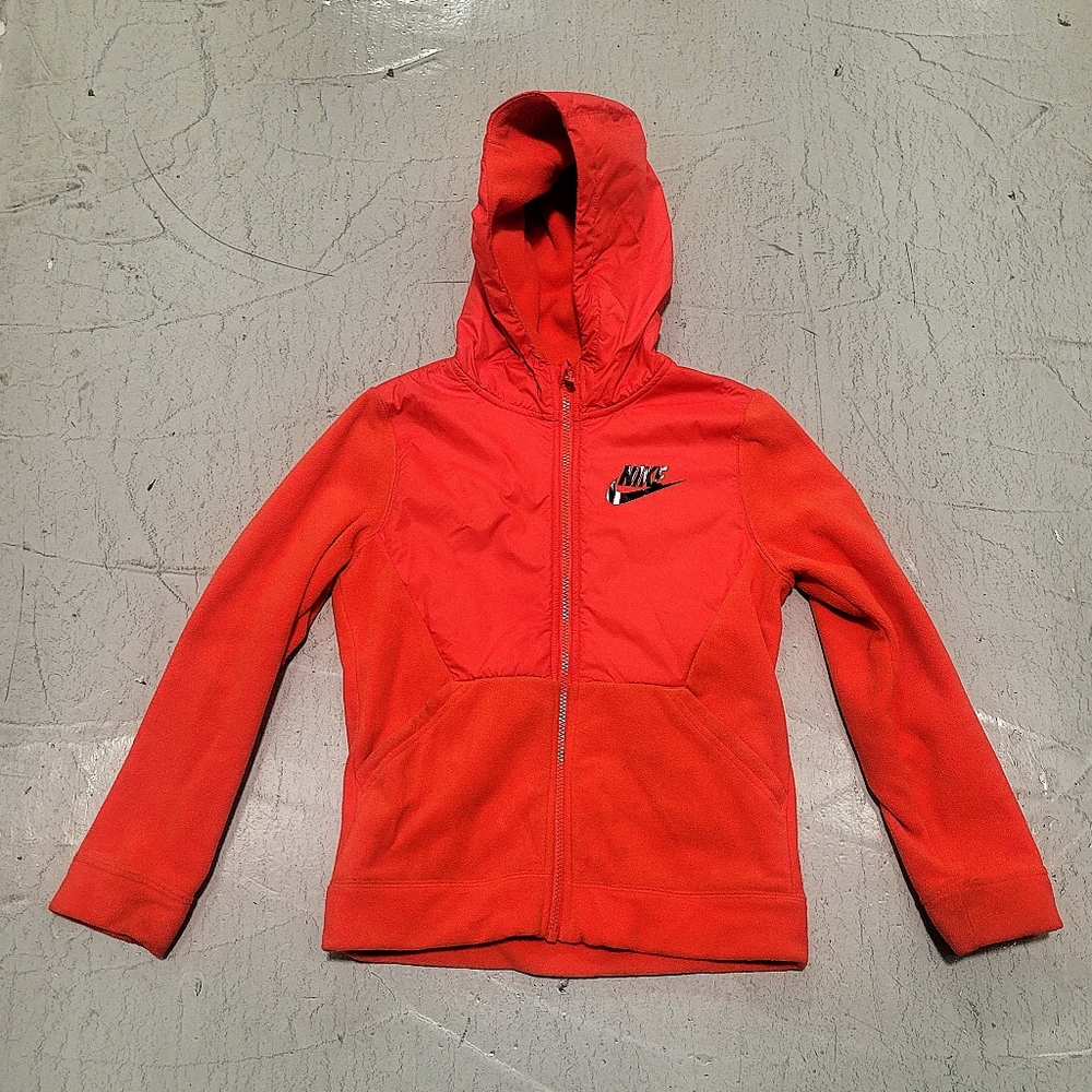 Nike Big Kids Full Zip Red...Size M